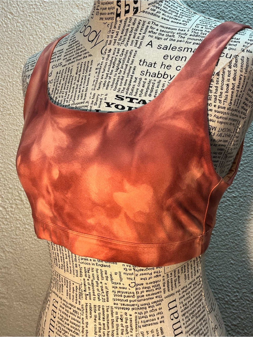 Athleta Women’s Rust Orange Sports Bra
